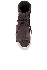 Fear of God Moc Knit Strap in Brown, view 4, click to view large image.