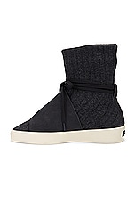 Fear of God Moc Knit Strap in Dark Grey, view 5, click to view large image.