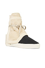 Fear of God Moc High in Natural/Black, view 2, click to view large image.