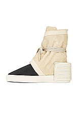 Fear of God Moc High in Natural/Black, view 5, click to view large image.