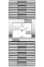 Fendi Fendimania Bracelet Watch in Silver, view 1, click to view large image.