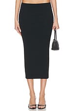 FLORE FLORE Liv Skirt in Black, view 1, click to view large image.