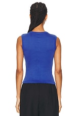 FLORE FLORE Esme Tank Top in Royal Blue, view 3, click to view large image.