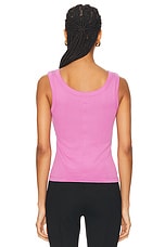 FLORE FLORE Hillie Tank Top in Crocus, view 3, click to view large image.