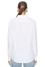 FLORE FLORE Zoe Top in White, view 3, click to view large image.