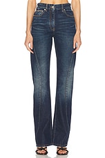 Ferragamo Bootcut Pant in Distressed, view 1, click to view large image.