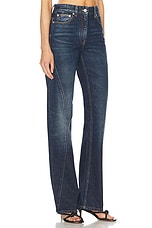 Ferragamo Bootcut Pant in Distressed, view 2, click to view large image.