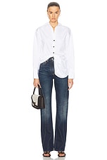 Ferragamo Bootcut Pant in Distressed, view 4, click to view large image.