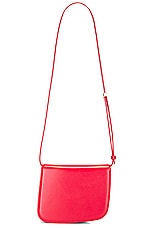 Ferragamo Fiamma Bag in Flame Red, view 3, click to view large image.