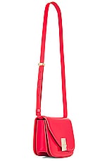 Ferragamo Fiamma Bag in Flame Red, view 4, click to view large image.