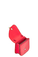 Ferragamo Fiamma Bag in Flame Red, view 5, click to view large image.