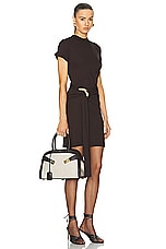 Ferragamo Hug Bag in Naturale, view 2, click to view large image.