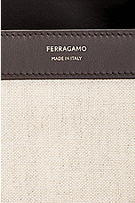 Ferragamo Hug Bag in Naturale, view 7, click to view large image.