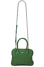 Ferragamo Star One Handle Bag in Forest Green, view 1, click to view large image.