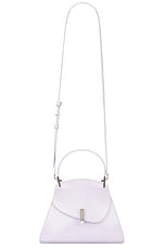 Ferragamo Top Handle Bag in New Lavender, view 1, click to view large image.