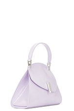 Ferragamo Top Handle Bag in New Lavender, view 5, click to view large image.