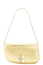 Ferragamo Fiamma Shoulder Bag in Giove, view 3, click to view large image.