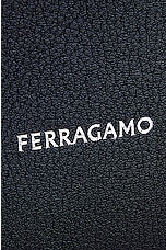 Ferragamo Cut Out Bag in Nero & Flame, view 7, click to view large image.
