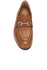 Ferragamo Ottone Loafer in Cognac, view 4, click to view large image.