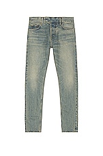 Fear of God Exclusively for Ermenegildo Zegna Denim Trousers in Denim, view 1, click to view large image.