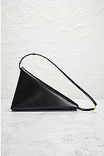 FWRD Renew Marni Prisma Triangle Bag in Black, view 2, click to view large image.