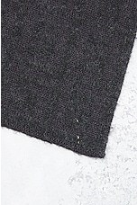 FWRD Renew Fendi Knit Scarf in Dark Grey, view 4, click to view large image.