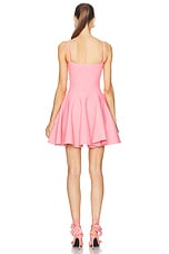 FWRD Renew Loewe Strappy Mini Dress in Coral Pink, view 3, click to view large image.