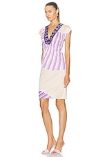 FWRD Renew Emilio Pucci Maxi Dress in Multi, view 3, click to view large image.