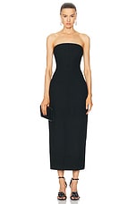 FWRD Renew Chanel Sleeveless Dress in Black, view 1, click to view large image.
