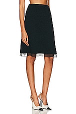 FWRD Renew Chanel Midi Dress in Black, view 5, click to view large image.