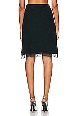 FWRD Renew Chanel Midi Dress in Black, view 6, click to view large image.