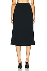 FWRD Renew Chanel Cardigan &amp; Skirt Set in Black, view 6, click to view large image.