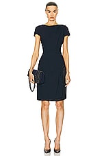 FWRD Renew Chanel Dress in Black, view 1, click to view large image.