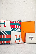 FWRD Renew Hermes Avalon Cushion in Multi, view 4, click to view large image.