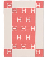 FWRD Renew Hermes Avalon Blanket in Pink, view 1, click to view large image.