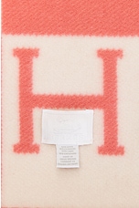 FWRD Renew Hermes Avalon Blanket in Pink, view 3, click to view large image.