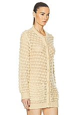 FWRD Renew Dior Cardigan in Beige, view 2, click to view large image.