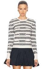 FWRD Renew Chanel Knit Cashmere Sweater in Multi, view 1, click to view large image.