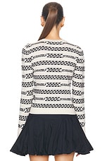 FWRD Renew Chanel Knit Cashmere Sweater in Multi, view 3, click to view large image.