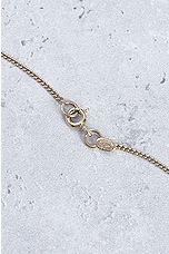 FWRD Renew Chanel Coco Mark Heart Necklace in Light Gold, view 4, click to view large image.