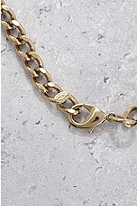 FWRD Renew Chanel Scissor Necklace in Gold, view 5, click to view large image.