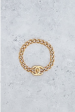 FWRD Renew Chanel Turnlock Bracelet in Gold, view 2, click to view large image.