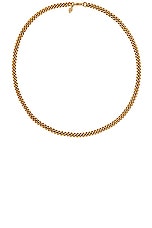 FWRD Renew Dior Chain Necklace in Gold, view 1, click to view large image.
