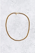 FWRD Renew Dior Chain Necklace in Gold, view 2, click to view large image.