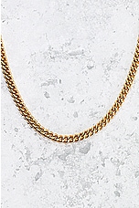 FWRD Renew Dior Chain Necklace in Gold, view 3, click to view large image.