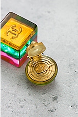 FWRD Renew Chanel Swing Clip On Earrings in Multi, view 4, click to view large image.