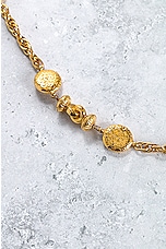 FWRD Renew Chanel Chain Necklace in Gold, view 3, click to view large image.