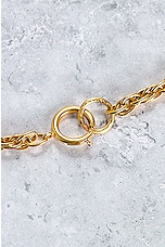 FWRD Renew Chanel Chain Necklace in Gold, view 4, click to view large image.