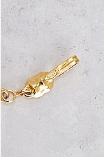 FWRD Renew Chanel Coco Pendant Necklace in Gold, view 4, click to view large image.