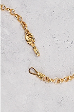 FWRD Renew Chanel Coco Pendant Necklace in Gold, view 5, click to view large image.